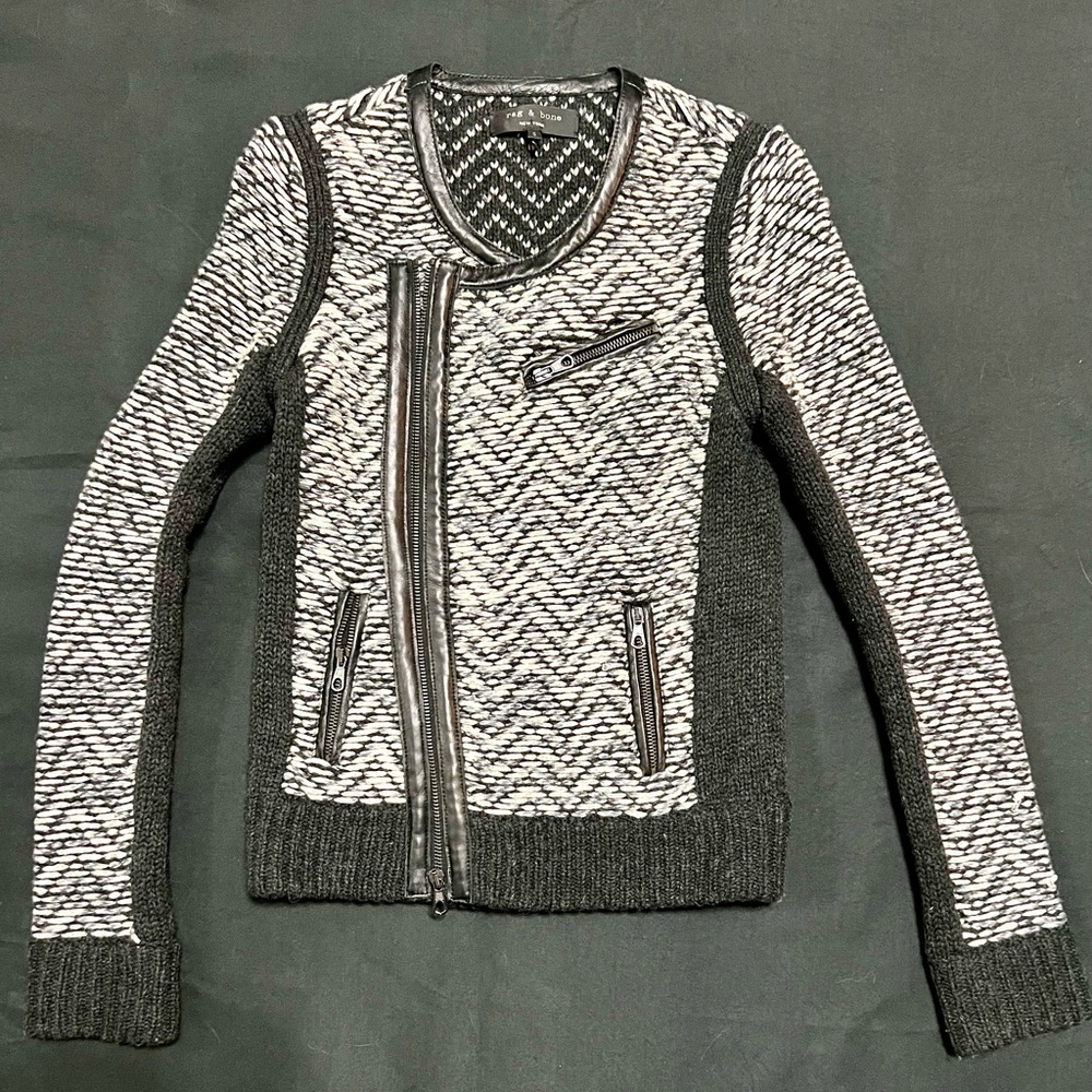 Black and White Women's Sweater